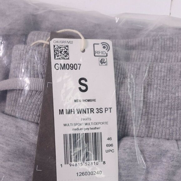 NEW adidas Winter 3-Stripes Pants GM0907 Grey - Picture 11 of 11